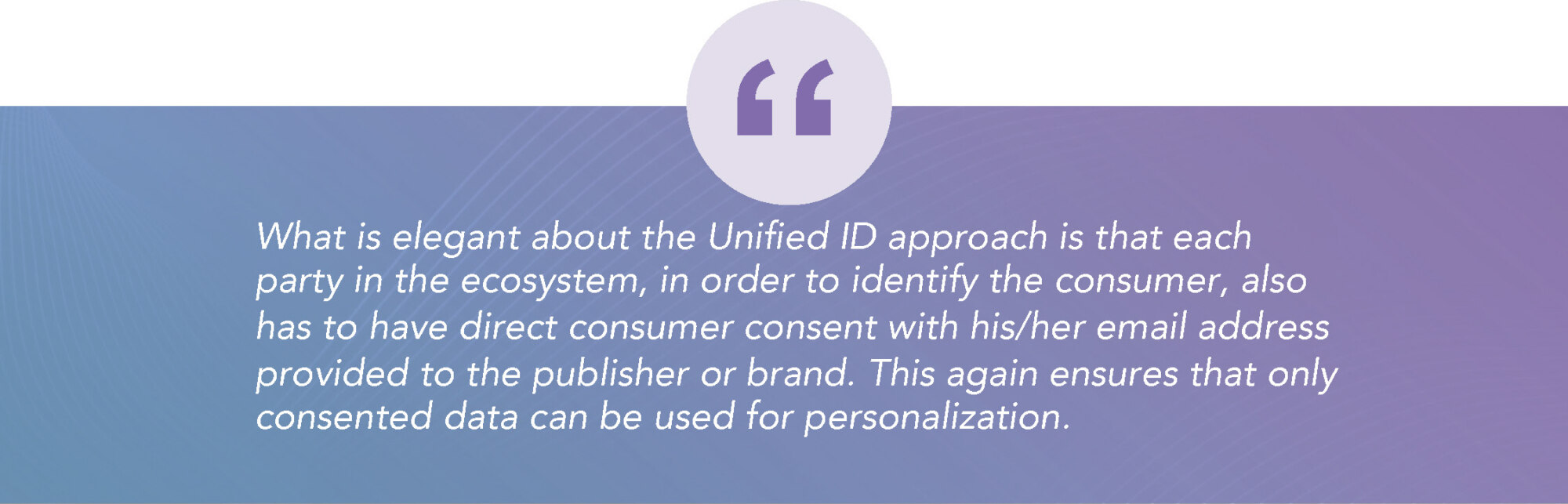 Unified ID approach
