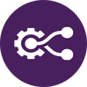 optimization_purple campaign optimization icon