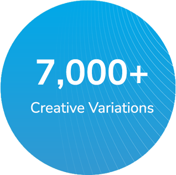 7,000+ Creative Variations